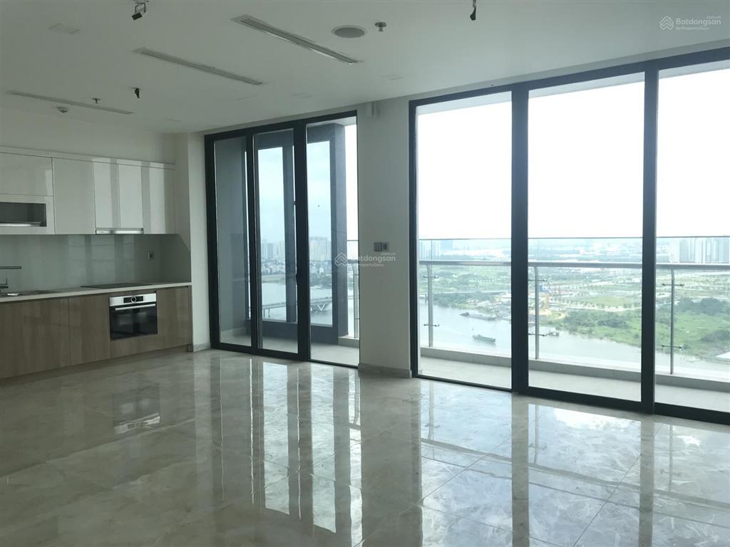 Cho thuê căn hộ 3pn vòng cung vinhomes ba son 121m2, view trực diện sông, bitexco