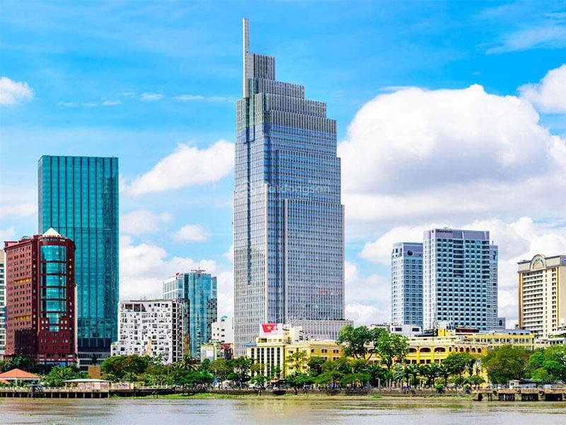 Cho thuê văn phòng vietcombank tower, công trường mê linh, quận 1. dt 185m2.  0906 391 ***