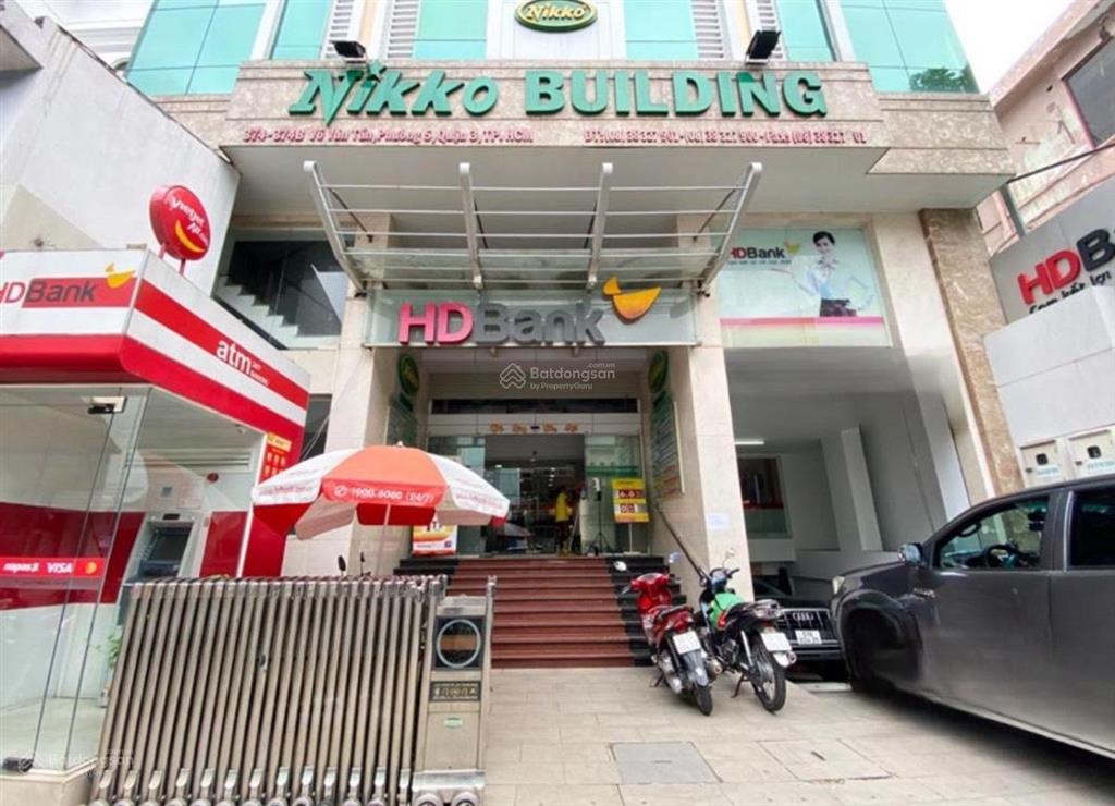 Cho thuê văn phòng tòa nhà nikko building đường võ văn tần, quận 3, dt 150m2.  0906 391 ***