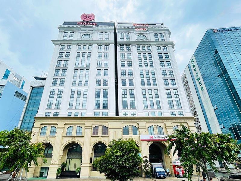 Metro tower văn phòng đường cho thuê đường điện biên phủ, bình thạnh. dt 200m2.  0906 391 ***