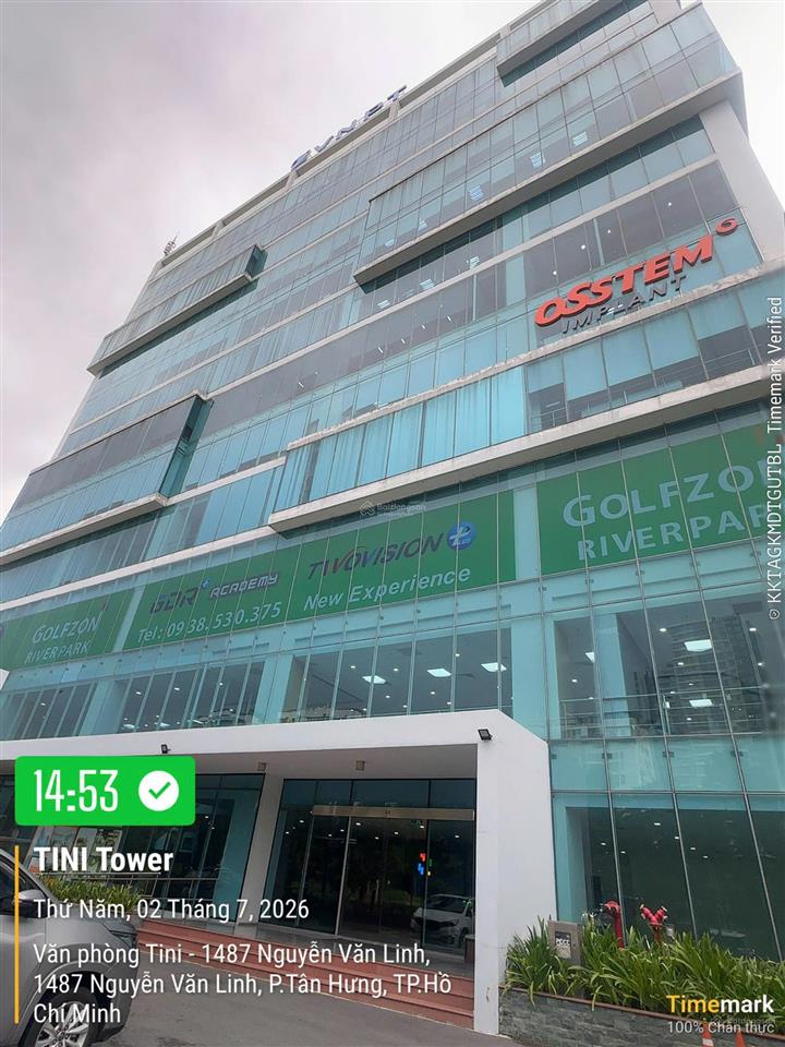 Tini office văn phòng cho thuê đường nguyễn văn linh, quận 7. dt 120m2.  0906 391 ***