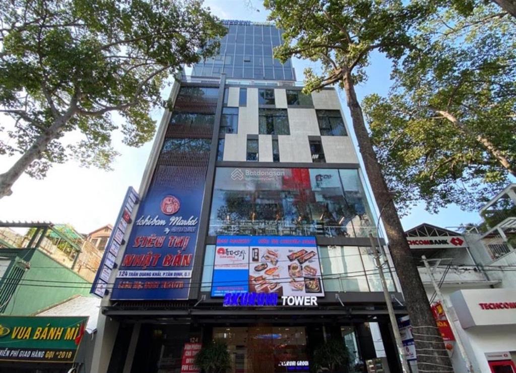Akuruhi tower văn phòng cho thuê quận 1, đường trần quang khải, dt 200m2.  0906 391 ***
