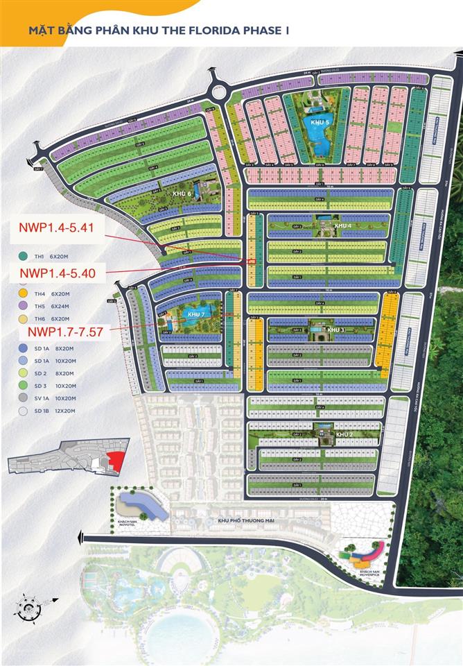 Cho thuê shophouse mặt tiền trục chính 20m miami novaworld phan thiết