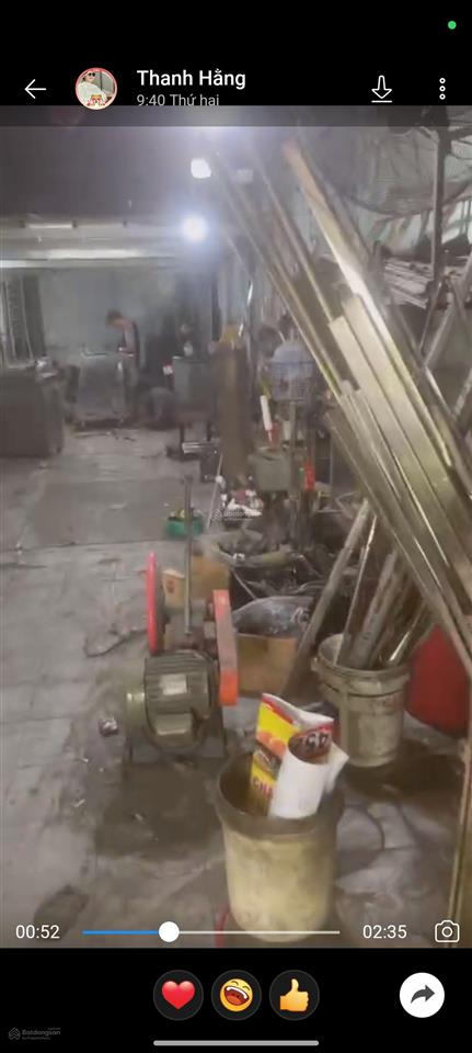 Cho thuê xưởng cơ khí 504m2 phạm văn bạch