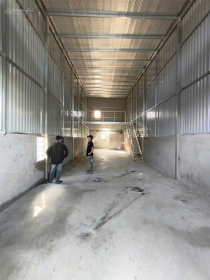 Cho thuê kho xưởng mới 5x40 gác lửng đường vườn lài, quận 12