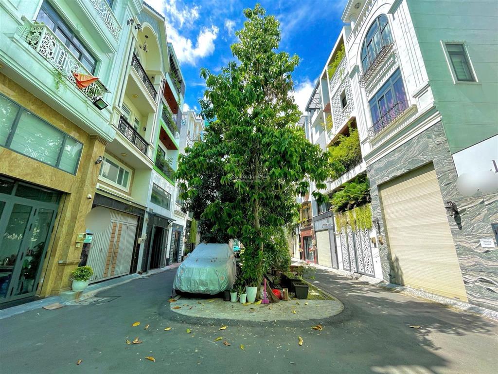 Bán nhà khu compound có công viên 12m, 5 lầu54m² 4pn5wc chỉ nhỉnh 12,x tỷ ngay quang trung