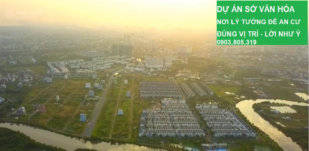 Đất nền sổ đỏ khu dân cư sở văn hóa  nơi lý tưởng để an cư 5x20, cách global city 5p chạy xe, 8t