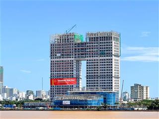 Bán căn 2pn view sông  nhìn cầu rồng full lửa