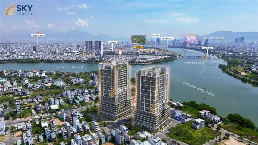 Căn 2pn view sông giá chỉ 2,8 tỷ  giỏ hàng cđt sun group