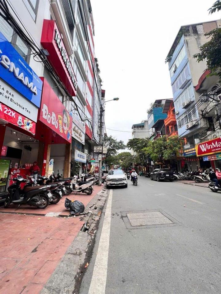 Bán nhà mặt phố hoàng văn thái  150m  9 tầng thông sàn  thang máy  55 tỷ