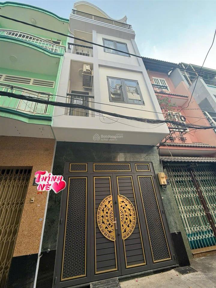 Bán nhà hxh nguyễn bặc gần chợ phạm văn hai tân bình 4pn giá 9,9 tỷ.