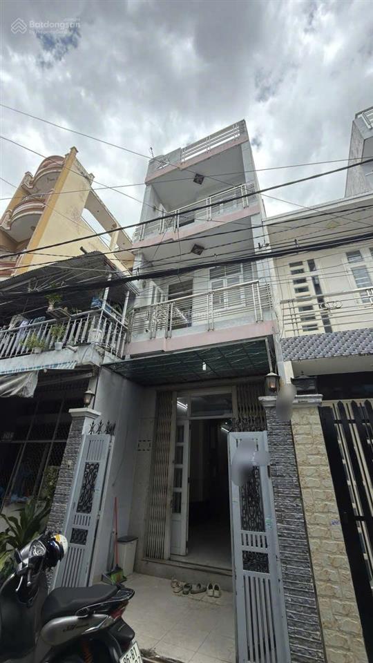 Bán nhà hồng lạc 4 tầng 4pn hẻm xe tải tân bình gần sân bay nhỉnh 6 tỷ.