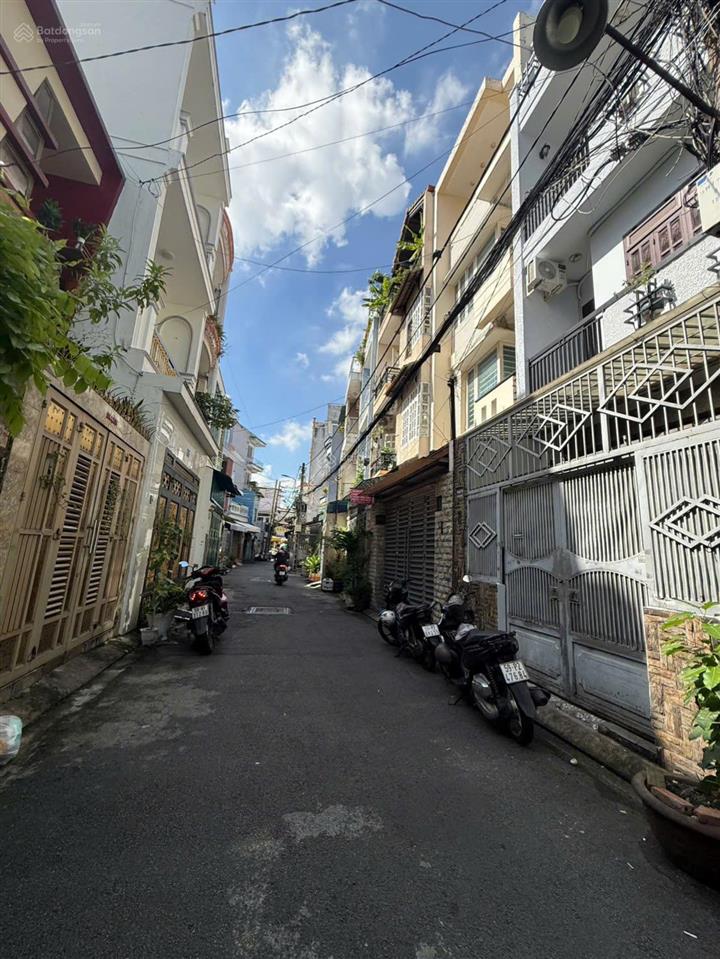 Bán nhà hồng lạc 4 tầng 4pn hẻm xe tải tân bình gần sân bay nhỉnh 6 tỷ.