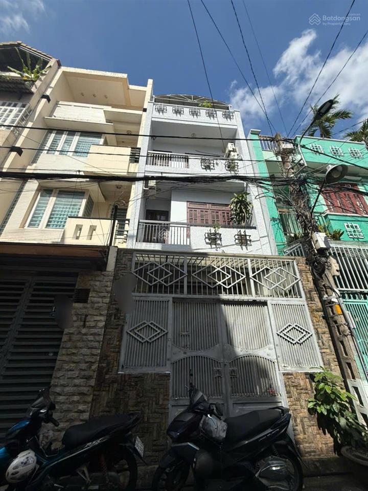 Bán nhà hồng lạc 4 tầng 4pn hẻm xe tải tân bình gần sân bay nhỉnh 6 tỷ.