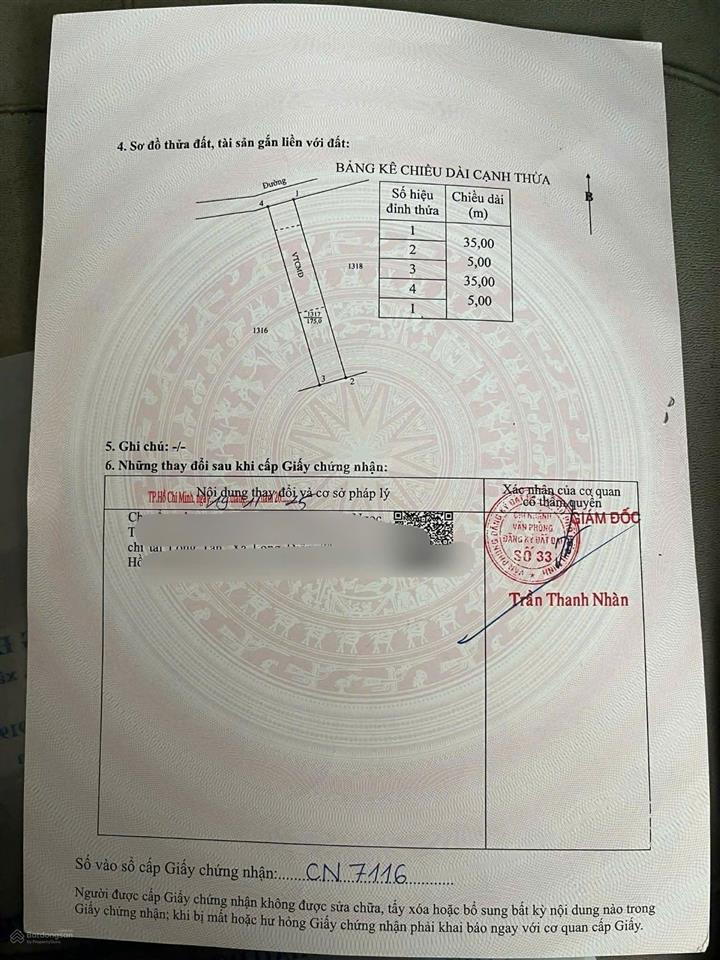 Căn nhà xã đất đỏ tp hcm gần ql55 và kcn đất đỏ
diện tích 5x25175m sẵn 80m thổ cư
kết cấu 1 p