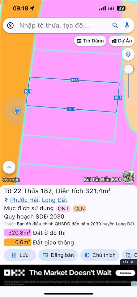 Chủ cần tiền xử lý công việc giảm ngay 200 triệu bán 2 lô đất đẹp tại xã phước hải