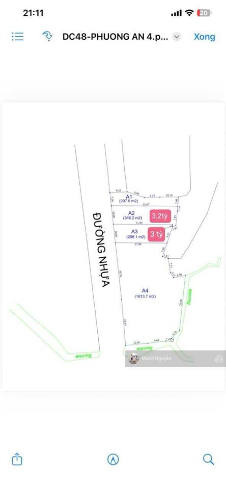 Bán đất biển lộc an mặt tiền đường lộc an hồ lồ. vị trí đẹp, mặt tiền đường lộc an