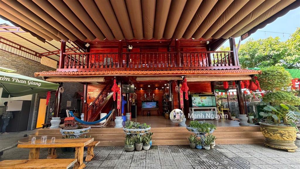 Nhà vườn đẹp mê luôn cách biển phước hải 5 phút dt 465m2  ngang 20m sâu vào 28m thổ cư 96m2