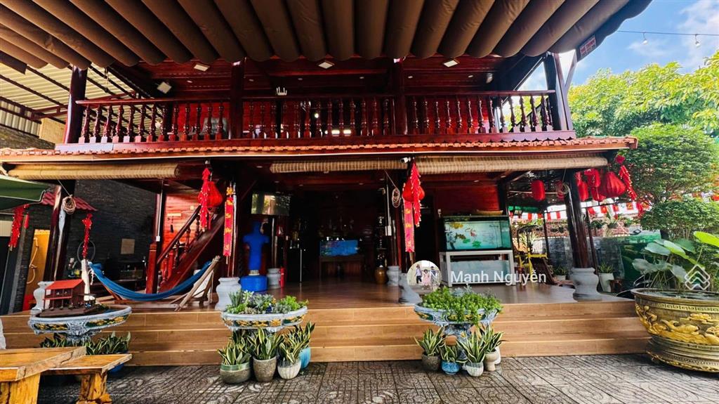 Nhà vườn đẹp mê luôn cách biển phước hải 5 phút dt 465m2  ngang 20m sâu vào 28m thổ cư 96m2