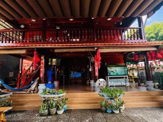 Nhà vườn đẹp mê luôn cách biển phước hải 5 phút dt 465m2  ngang 20m sâu vào 28m thổ cư 96m2