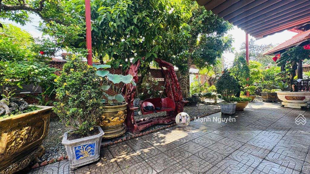 Nhà vườn đẹp mê luôn cách biển phước hải 5 phút dt 465m2  ngang 20m sâu vào 28m thổ cư 96m2