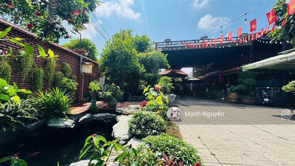 Nhà vườn đẹp mê luôn cách biển phước hải 5 phút dt 465m2  ngang 20m sâu vào 28m thổ cư 96m2