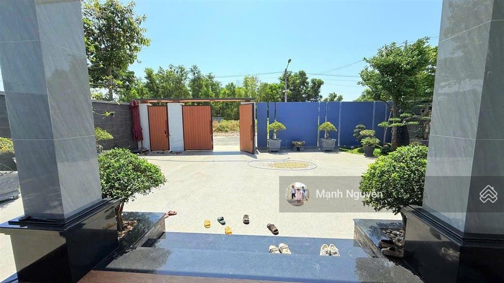 Nhà vườn gần biển phước hải  tp hcm  ngay tỉnh lộ 44b dt 537m2  ngang 15.2x35m. thổ cư 16