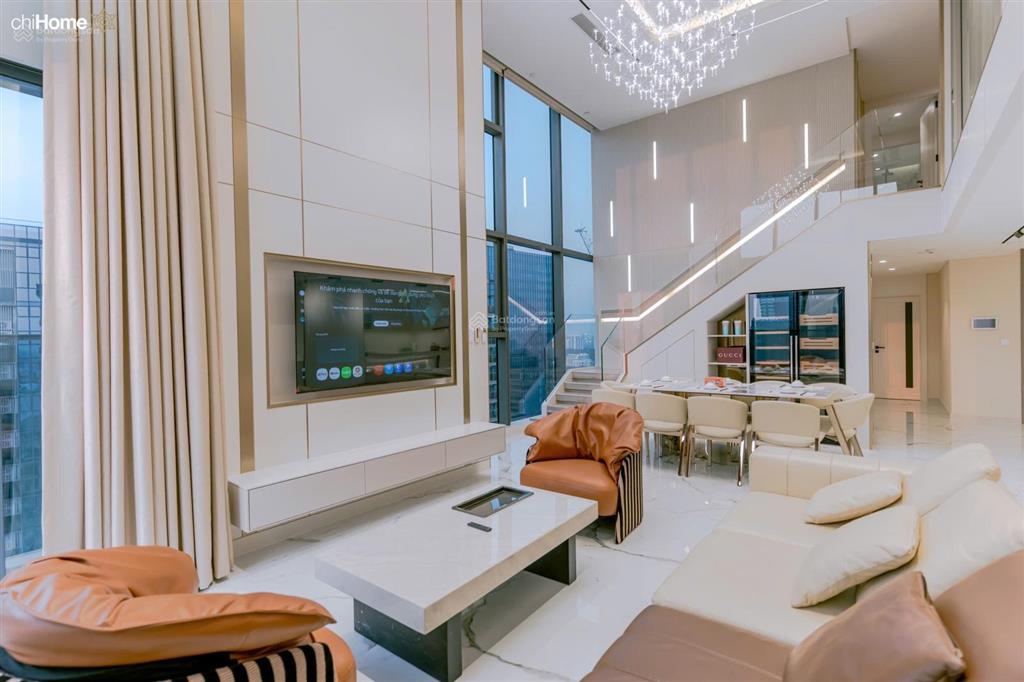 Cho thuê nhanh căn hộ 4pn full nội thất cao cấp 180m2 the opera residence thủ thiêm, view sông