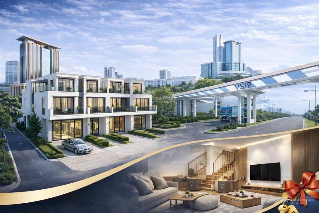 Nhà ở xã hội 1 trệt 2 lầu  vsip2 mở rộng. khu compound  haven living  tp hồ chí minh