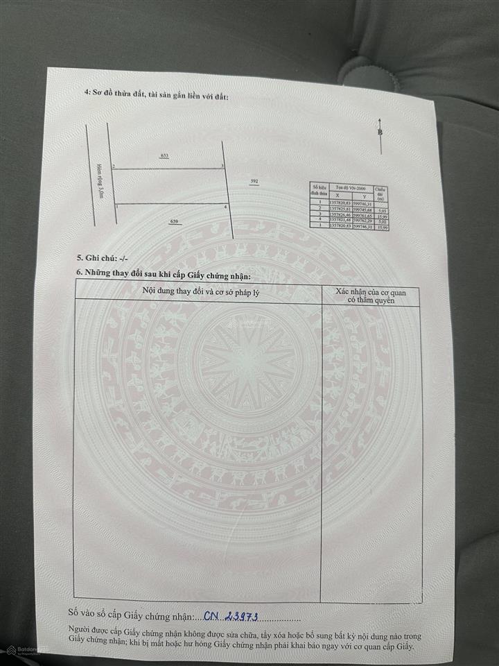 Bán lô sát hòn thơm vĩnh ngọc  phường tây nha trang 1tỷ6 giá đầu tư