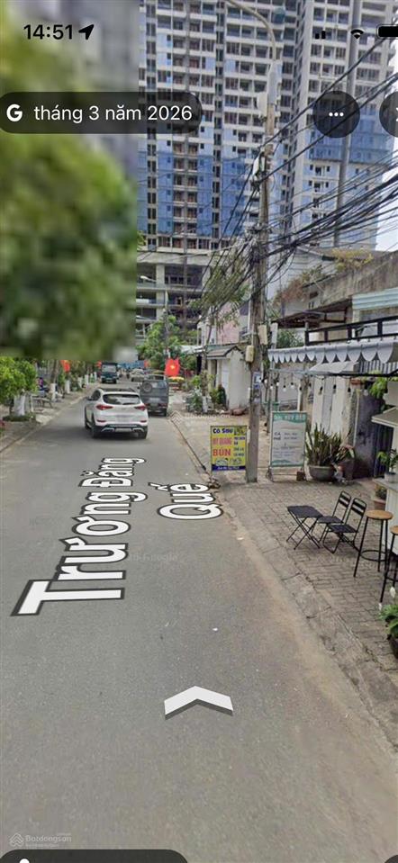 Bán lô đất đẹp mặt tiền đường trương đăng quế, dt 180m2,sát tòa căn hộ newtown dimonnd,giá 11,5 tỷ