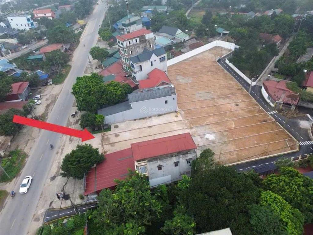 Chính chủ cần bán lô đất mặt ql21 phố sơn đông, cổ đông, 185.2m2 giá 57,2tr/m2 3 xe tải tránh