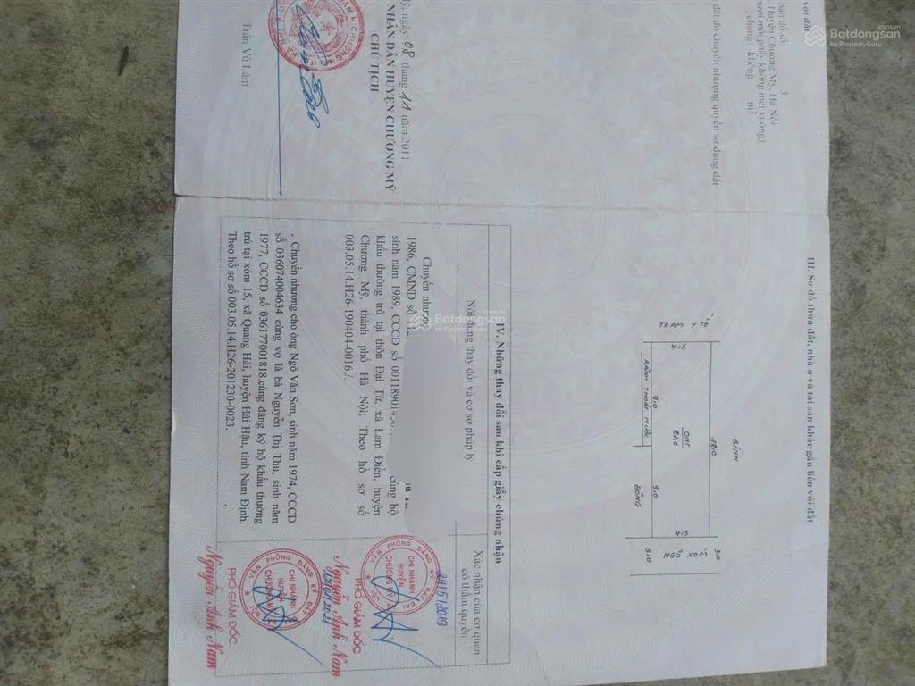Anh trưởng thôn chương mỹ cần bán lô đất đẹp ở lam điền ôtô tránh đường thông gần phố 81m nhỉnh 2tỷ