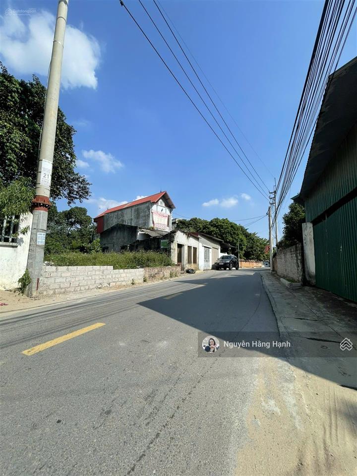 Bán gấp lô đất đẹp tại thôn vân lôi, bình yên ôtô ngõ thoáng giá rẻ 2.4tỷ 79m2
