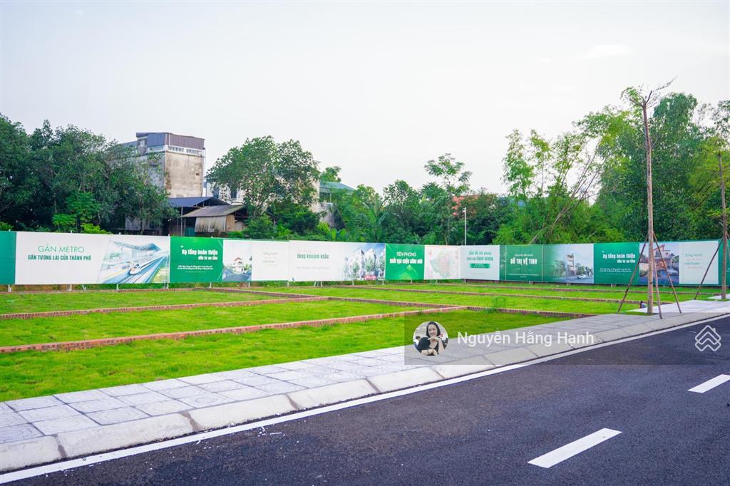Lô đất đáng xuống tiền tại đoài phương 105m mt 6.5m, sổ hồng đẹp, giá chưa đến 4tỷ
