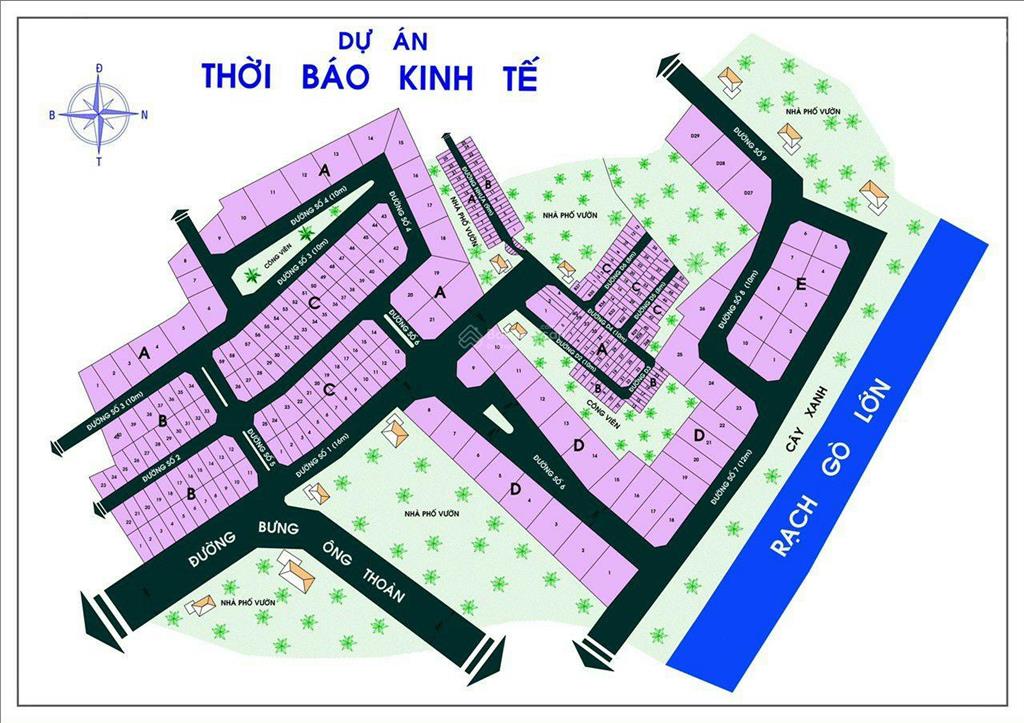 Giá tốt góc 2mt hxh đường bưng ông thoàn q9 dt 147m giá 10,6 tỷ đường thông  e 0906 860 ***