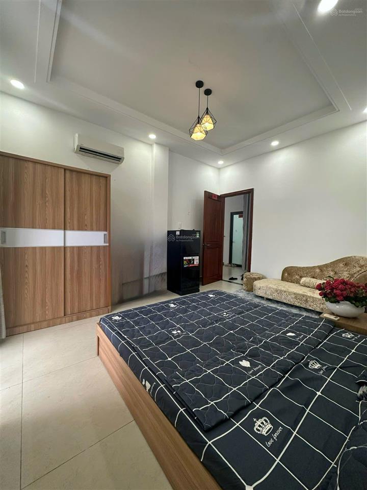 Cho thuê 1pn full nội thất khu cityland gò vấp, có ban công siêu to
