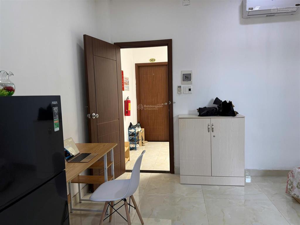 Cho thuê phòng full nội thất khu cityland, tách bếp, có hầm để xe, giá 6tr