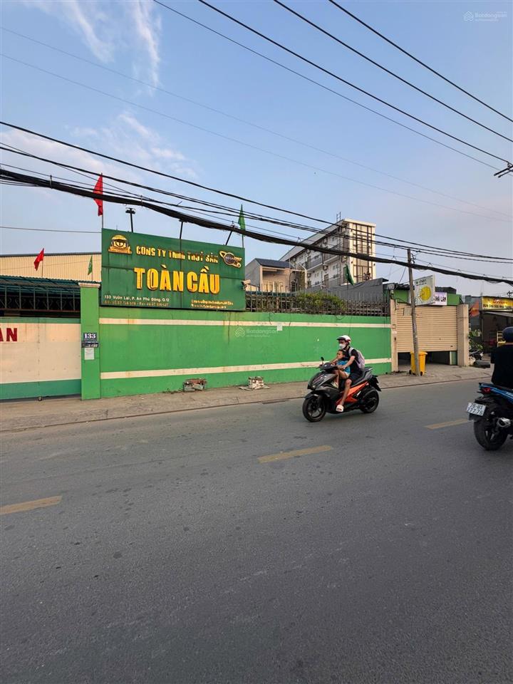 Mặt tiền vườn lài  apd  kinh doanh buôn bán đa nghành nghề ( dt 4 x 42 ) có 2 lô liền kề