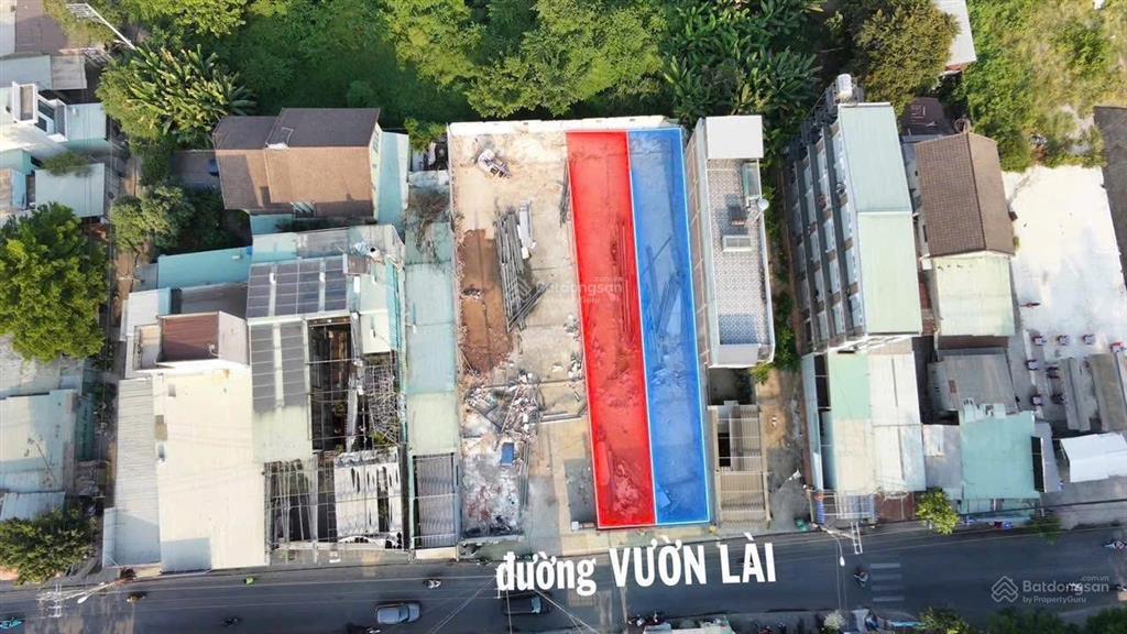 Mặt tiền vườn lài  apd  kinh doanh buôn bán đa nghành nghề ( dt 4 x 42 ) có 2 lô liền kề