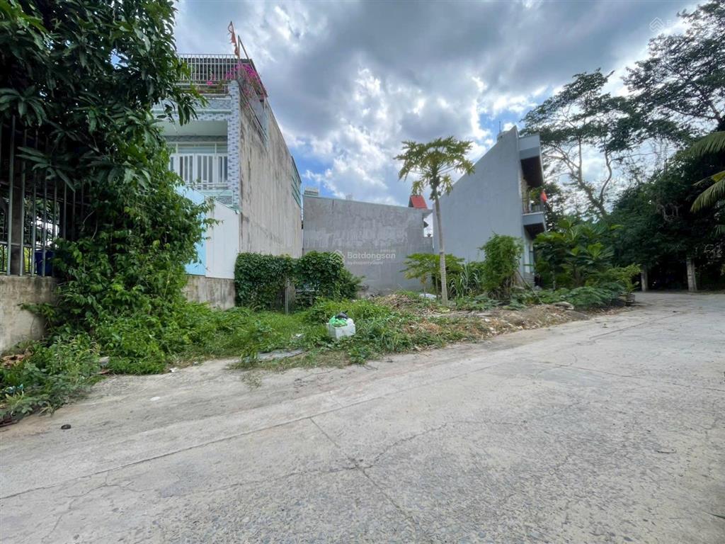 Đất 1/ thạnh lộc 41  view sông sg  (4 x 22)  đường 6m thông  sổ hồng riêng