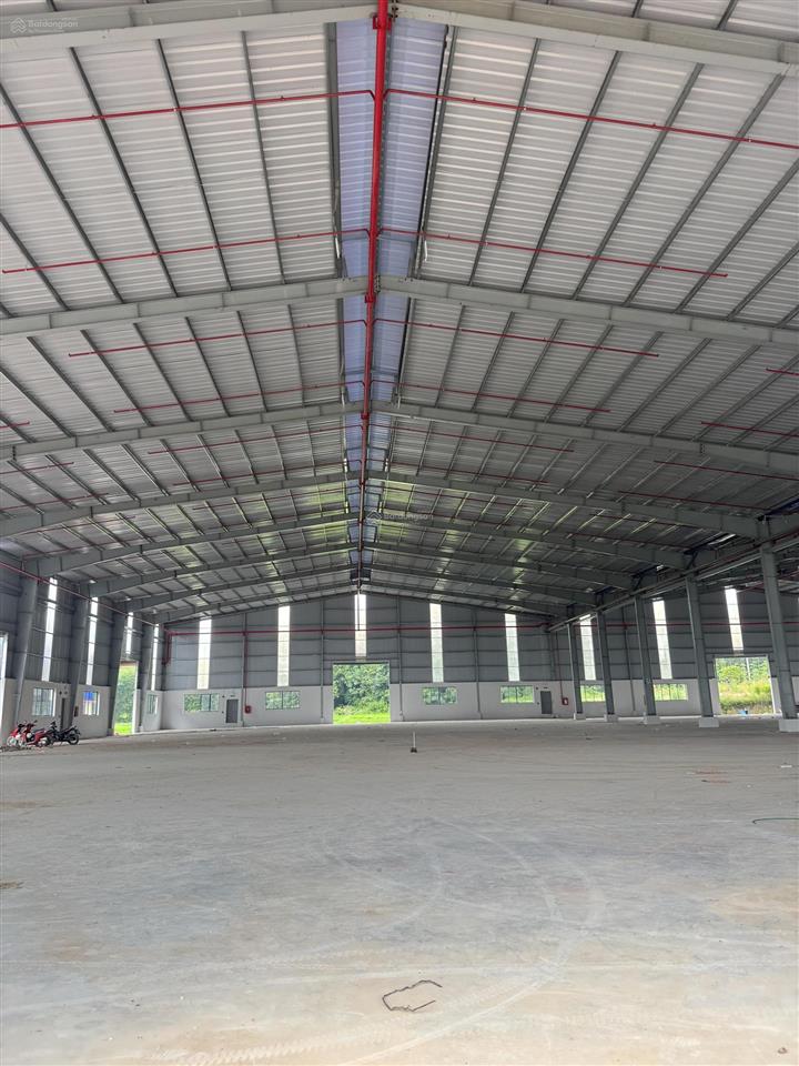 Cho thuê nhà xưởng phước hoà  phú giáo 9000m2 khuôn viên sử dụng (5.200m2 nhà xưởng sản xuất)