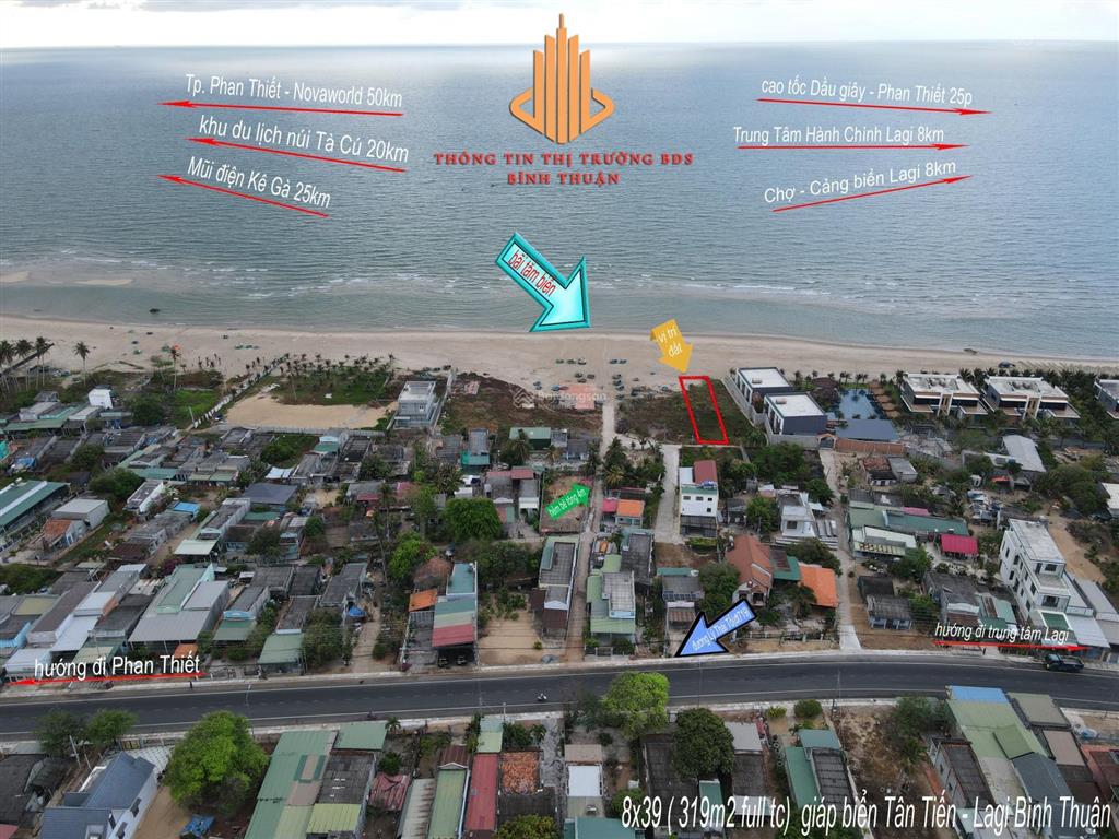 Đất giáp biển full thổ cư tân tiến  la gi  bình thuận cần bán