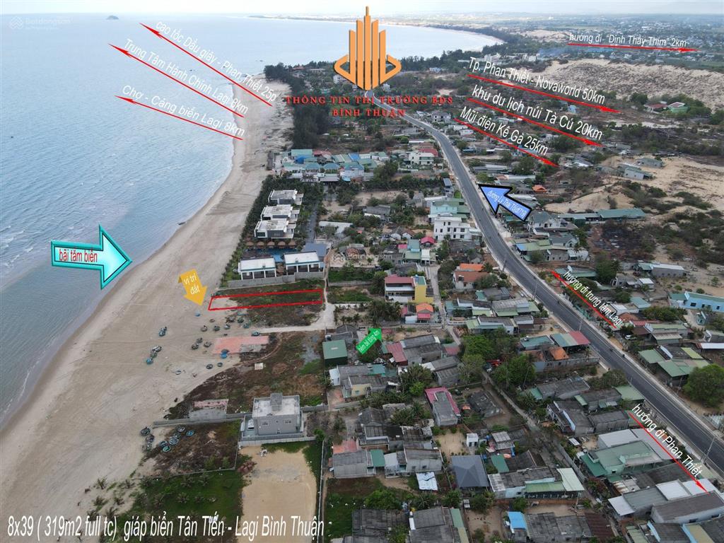 Đất giáp biển full thổ cư tân tiến  la gi  bình thuận cần bán