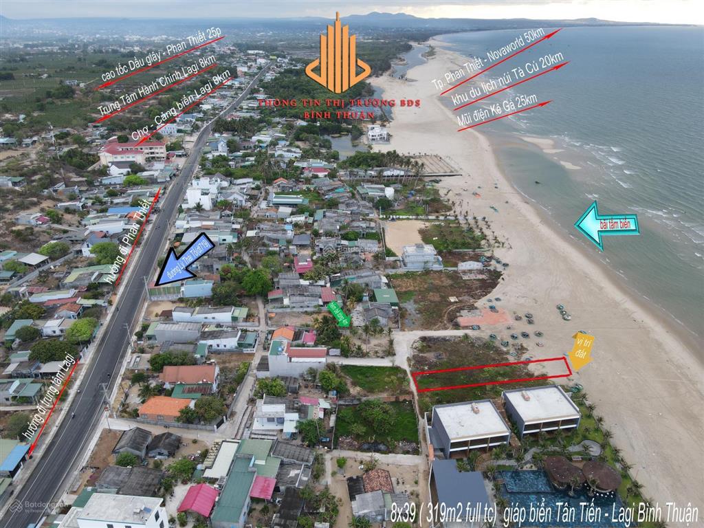 Đất giáp biển full thổ cư tân tiến  la gi  bình thuận cần bán