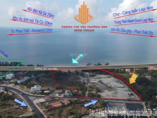 3 ha (1,4 ha thổ cư) giáp biển tân tiến  lagi  lâm đồng cần bán