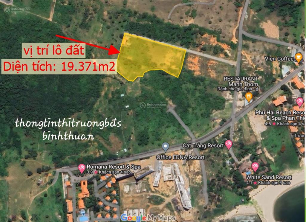 Gần 2 ha đất đồi views biển phú thủy  lâm đồng cần bán