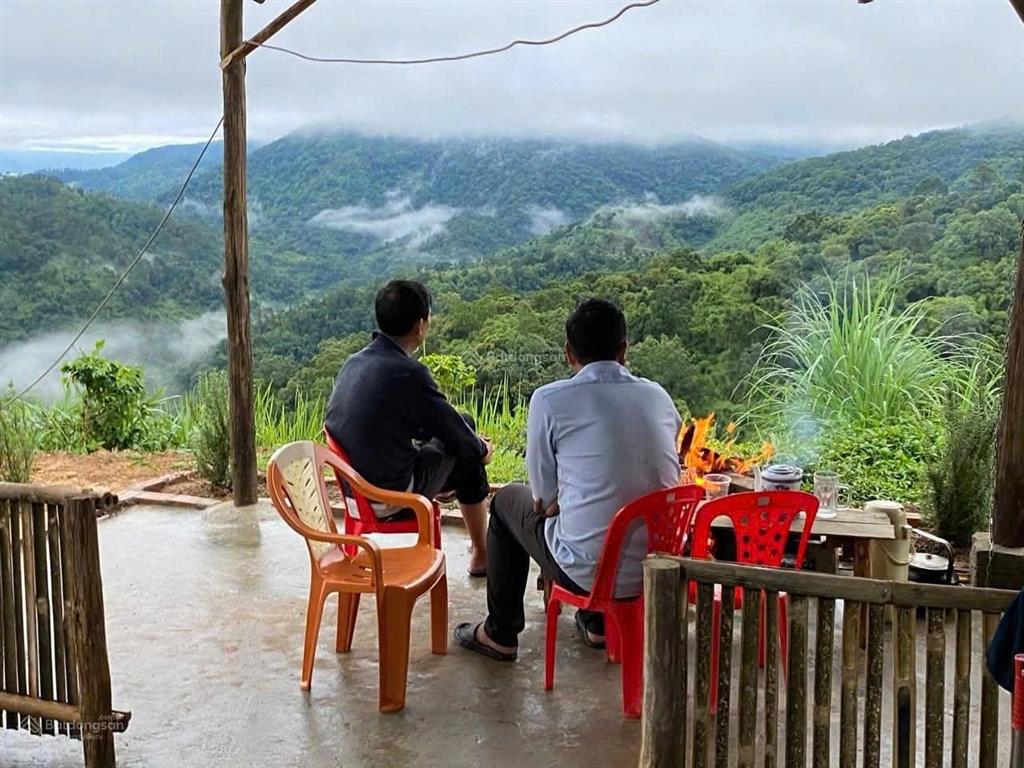 Chính chủ bán mảnh vườn có sẵn nhà, ao cá, cafe, view săn mây cực đẹp