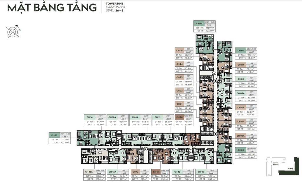 Siêu phẩm hiếm lõi nội đô masterise cao xà lá nguyễn trãi quỹ đất 11ha cuối cùng trên t
