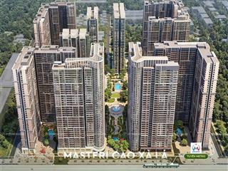 Siêu phẩm hiếm lõi nội đô masterise cao xà lá nguyễn trãi quỹ đất 11ha cuối cùng trên t